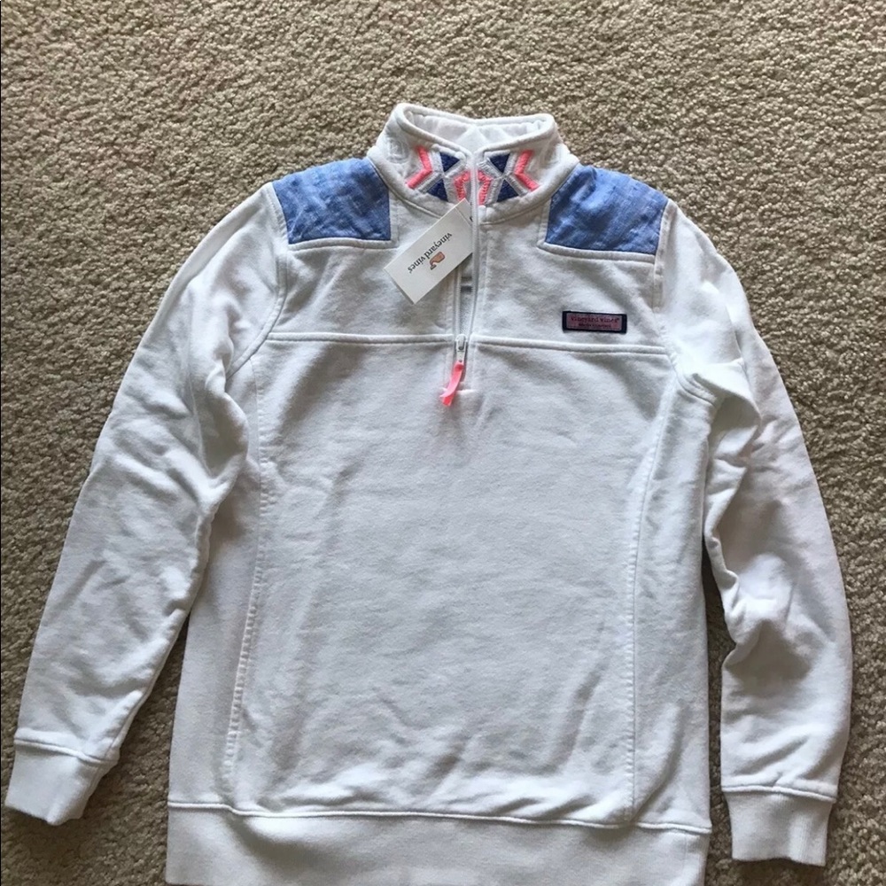 Vineyard Vines Women Sweatshirt White XXS